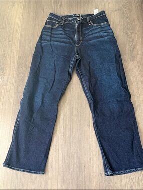 Hollister Men's Dark Indigo Relaxed Jeans